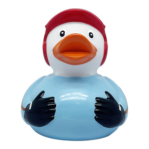 <span class=keywords><strong>Coche</strong></span> de carreras flotante de PVC amarillo de 3 pulgadas, pato de goma, bañera personalizada, juguetes para niños pequeños, juguetes de baño a granel - Product Image 2