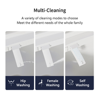 Nouveau couvercle de toilette électronique intelligent, s'adapte à différents types, couvercle de toilette automatique, bidet intelligent à commande à distance, siège de toilette