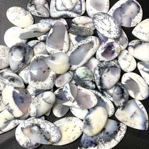 โอปอลเดนไดรติก พลอยธรรมชาติ คุณภาพสูง พลอยเม็ดเดี่ยว ขนาดและรูปทรงคละแบบ ราคาขายส่ง - Product Image 6