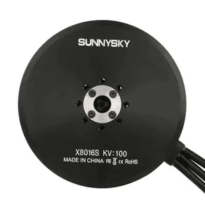 2023 Sunnysky X8016S 90KV 100kv 120kv170kvブラシレスモーター12S多軸ディスクRCマルチコプター植物保護機UAV