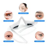 Appareil de relaxation oculaire, microcourant, thérapie par lumière rouge, soulagement de la fatigue oculaire, élimination des cernes, masseur oculaire à vibration électrique