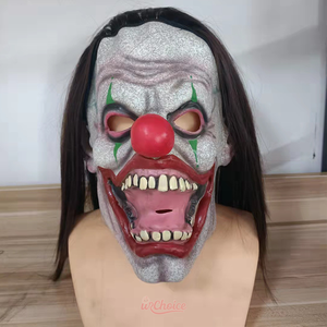 2025 plus récent masque en Latex d'horreur doit avoir pour Halloween effrayant fête Cosplay accessoires plusieurs Styles mascarade pour accessoires de Cosplay - Product Image 2
