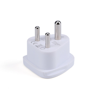 Adaptateur de voyage Inde Type M Plug vers UK, USA, AUS, Europe, Asie, Chine, Canada, Japon Plug