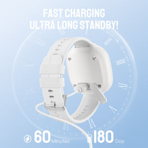 Yaşlılar için Haozee Akıllı WiFi SOS Acil Durum Saati, Su Geçirmez Tasarım, Tuya Platformu, Panik Butonu, Düşme Algılama, SOS Çağrısı, 250mAh - Product Image 5