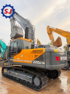 Vente à bas prix, excavatrice Hyundai 220LC-9S d'occasion de haute qualité, 22 tonnes, lourde - Product Image 2
