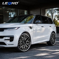 Jantes en alliage LEOHO forgées sur mesure 5X112 5X114.3 5X120 6X139.7 18 20 22 23 24 26 pouces pour Ford Land Rover Chevrolet Cadillac