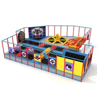 Jeux de projecteur interactifs de parc de trampoline d'intérieur commercial jeu doux personnalisé à vendre