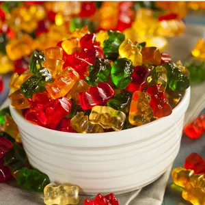 Gummie di aceto di sidro di mele bruciagrassi 1000 mg per il supporto di perdita di peso vitamina B12 B6 acido folico vegano ACV vitamina senza zucchero OEM