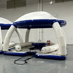 Plate-forme d'eau populaire populaire en gros tente flottante quai gonflable de l'île pour la fête - Product Image 1
