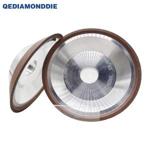 Rueda de herramientas de corte Cnc 12V9, rueda Cbn de diamante de enlace de resina 12V9 para rectificadoras CNC de 5 ejes, brocas, fresas de extremo - Product Image 6