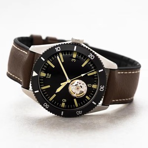 Montre-bracelet automatique pour homme avec verre minéral bombé 10 ATM OEM - Product Image 5