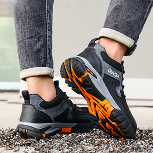 Chaussures de sécurité légères et respirantes de qualité supérieure, unisexes, avec embout en acier, certifiées aux normes européennes, pour la randonnée et le travail industriel - Product Image 6