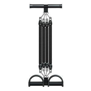 Banda de Resistencia con Pedales de 2/3/4 Tubos de 52cm, Cuerda Elástica para Yoga y Abdominales, Tensor de Pedales, Equipo de Ejercicio - Product Image 4