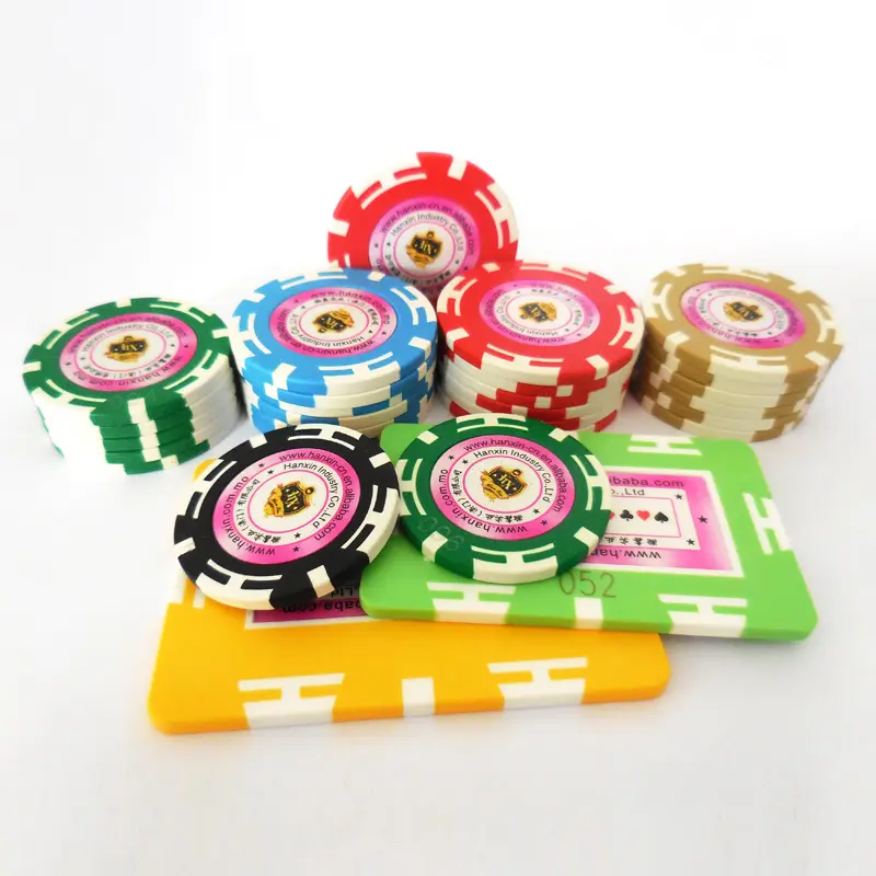2022 World Hottest Pure Clay Casino Poker Chips