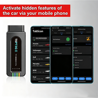 Escáner OBD2 sin controlador 2026 TabScan T6PT3G II VCI, compatible con CAN FD y DoIP para Porsche PIWIS 2/3/4, herramienta de programación y codificación de ECU