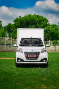 Epic0 New Energy Electric Cargo Van dirección izquierda impermeable con batería de litio y asientos de cuero 135-195Km Range cámara trasera - Product Image 2