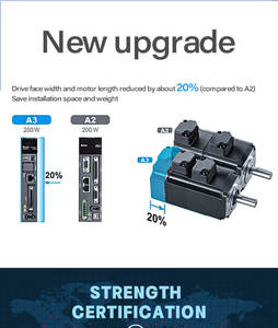 Servomotor y Controlador de Servomotor AC Originales ASD-A3-0721-L 750W con Control de Comunicación RS-485 - Product Image 4