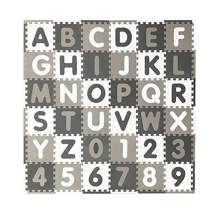 36 плиток, детский пенный коврик-головоломка, игровой коврик, игровой коврик с буквами алфавита и цифрами