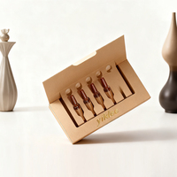 Servicios de Marca OEM/ODM, Caja de Embalaje para Botellas de Suero con Certificación FSC, Caja de Papel para Esencia Facial de un Solo Uso