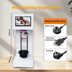 Máquina de sellado de latas de PET ecológica de hierro completamente automática, elevación completa no rotativa para café, leche, té, bebida, juego de servicio - Product Image 2