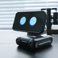 Regalo de Navidad: Robot Educativo con IA, Cuatro Ruedas, Funciona con Batería, Juguete Inteligente para Niños con Inteligencia Artificial.