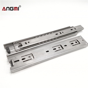 Floor Mount Ball Bearing Slide Drawer <strong>Soft</strong> <strong>Close</strong> Drawer Slide Telescopic Channels Drawer <strong>Rail</strong> - Product Image 2