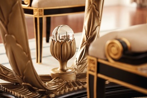 Đồ Nội Thất Thiết Kế Cổ Điển Hình Ảnh Bộ Đồ Ăn Tròn Bằng Gỗ Gụ - Product Image 3