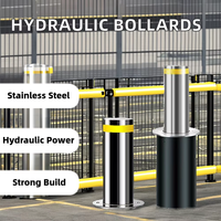 219 mm Anti-Collision Roadblock Post Car Parking Bollard Prix Rétractable Automatique Rising Hydraulique Bollard