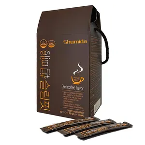 自有品牌OEM热卖减脂咖啡瘦身速溶咖啡