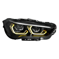 Phares LED modifiés pour BMW Série X1 2014-2018 F49 F48, mise à niveau des phares halogènes vers la version LED, modification de la carrosserie