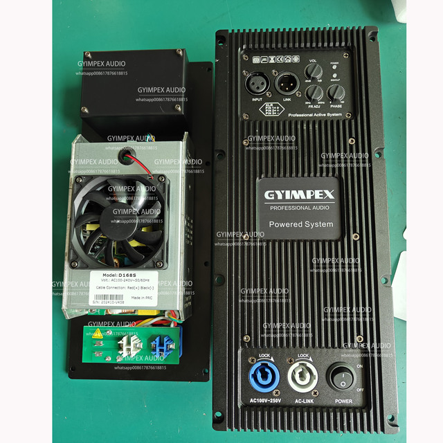 PFC 800w 8ohm 1200watt 4ohm Class d Active Speaker Plate DSP Amplifier Module With for Powered Subwoofer Line Array