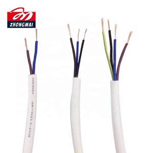 Zhongmai Chất lượng cao rvv 10 lõi PVC cách nhiệt 3/2/4 lõi linh hoạt bị mắc kẹt dây dẫn đồng báo động Cáp với PVC Áo khoác - Product Image 3
