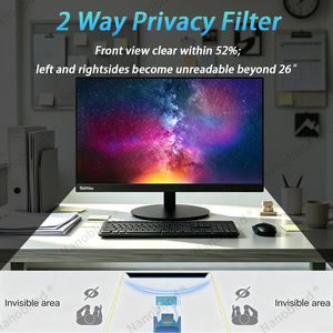 Filtre de confidentialité amovible facile à installer pour moniteurs 23 <span class=keywords><strong>pouces</strong></span> 16:10, anti-espionnage, anti-rayures, protection contre la lumière bleue - Product Image 2