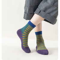 Logo personnalisé, pas de commande minimum, conception de broderie jacquard, chaussettes de sport en coton écologiques pour hommes, jeunes et enfants.