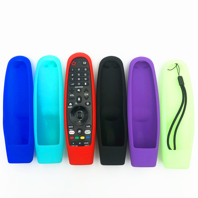 Factory Price Custom Logo Silicone TPU Soft Protective Cover TV Remote Control Case use For LG