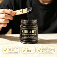 Pommade à la résine de Shilajit, complément alimentaire pour soutenir le système immunitaire, en flacon