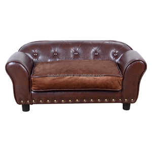 Cama de lujo para perros de alta calidad, estilo Retro, madera maciza, Material ecológico, colchoneta para dormir, perrera para gatos, caja rectangular de embalaje - Product Image 2