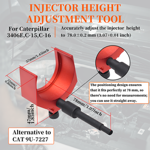 Einstellwerkzeug für die Höhe der Einspritzdüsen für Caterpillar CAT 3406E C15 <span class=keywords><strong>C16</strong></span>, einschließlich Höheneinstellwerkzeug, Kurbelwellen-Drehwerkzeug und Steuerzeiten-Werkzeug - Product Image 3