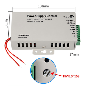 Kit de système de contrôle d'accès extérieur étanche avec clavier <span class=keywords><strong>RFID</strong></span> 125KHz 13.56MHz NFC + serrure magnétique électrique 180KG - Product Image 5