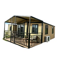 Vente en gros usine – Maison conteneur extensible étanche de 2,2 m de hauteur intérieure avec extension latérale – Maison préfabriquée mobile extensible