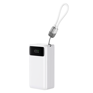 20000mAh 35W <b>Power</b> Bank Built-in <b>Cable</b> Fast Charging Portable Charger 20000 mAh PD <b>USB</b> C Powerbank for Laptop - Product Image 2