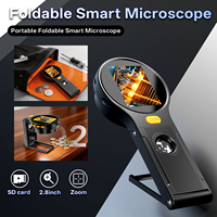 Mikroskop Digital USB Genggam GVDA 1000X Mikroskop Koin 2.8 inci MikroKam Portabel untuk PC, Perbaikan Elektronik, dan Hobi
