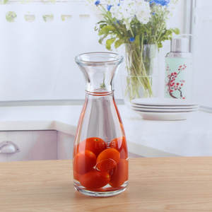 Bouteille en verre de 350 à 1000 ml pour thé glacé à l'orange, boisson, jus, lait, thé, style <span class=keywords><strong>turc</strong></span>, ronde, origine Chine - Product Image 4