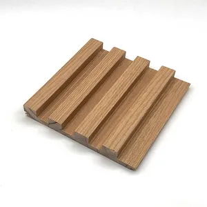 Tablero de madera con aislamiento acústico, tablero de pared de grano de madera, diseño único, nuevo