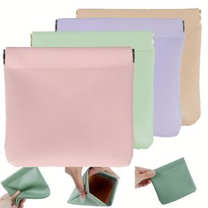 Personalized Snap Closure Leather Pouch, Pouchic Snap Closure Pouches <b>Box</b> - Product Image 5
