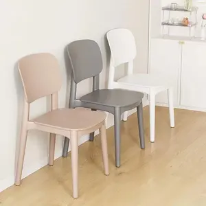 Free Sample Wholesale Plastic Banquet Chair Back Chair Colorful Plastic Chair