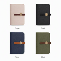 Dompet Paspor Kulit Litchi OEM Pabrik, Dompet Kartu & Uang Koin Wanita, Tas Clutch untuk Wanita Produsen