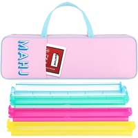 Covvo – sac de rangement en peluche pour Mahjong, pour 4 joueurs, portable, multifonctionnel, pour articles de toilette, cosmétiques, grande capacité, sac à main unisexe