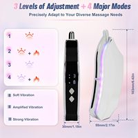 Eveekon Nouvelle Grattoir de Massage Électrique, Outil de Massage Musculaire Multifonctionnel, Grattoir Couteau à Fascia pour Masseur Fascial