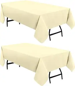 Khăn trải bàn có thể giặt vải polyester bảng bìa cho ăn uống, tiệc buffet, dã ngoại, sự kiện, đám cưới và nhà hàng